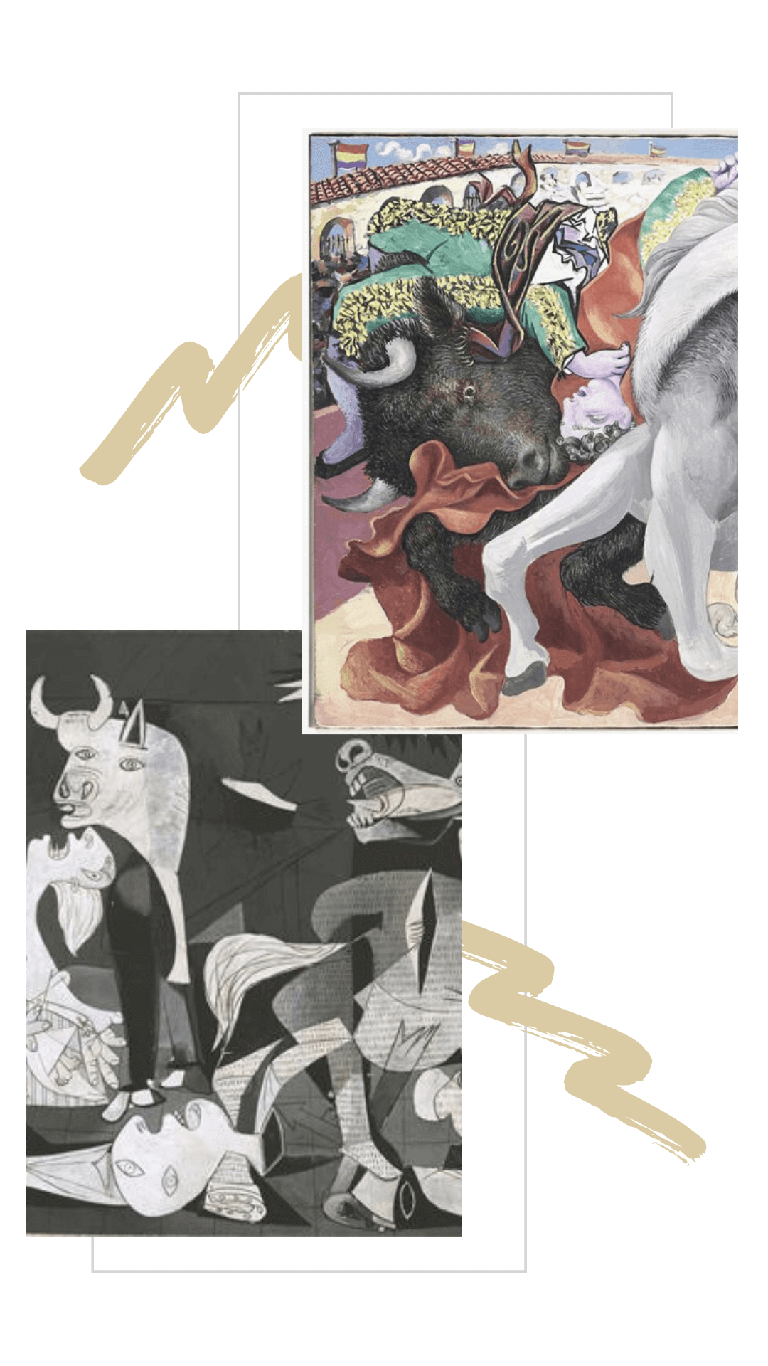 picasso paintings guernica la mort du torero